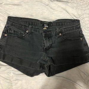 Forever 21, Black, Short Shorts